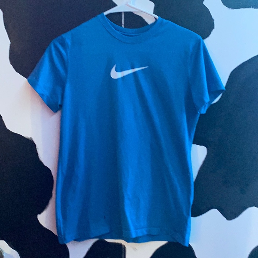 Nike Blue Athletic Top